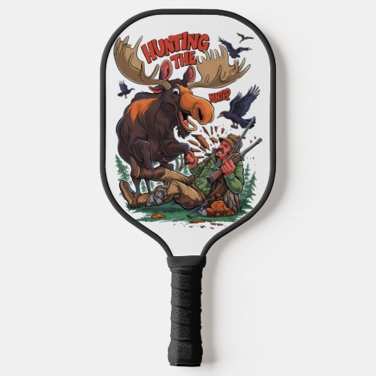 De Moose en de Jager Pickleball Paddle (Achterkant)
