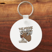 De Moose is los Sleutelhanger (Voorkant)