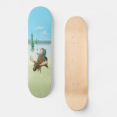 De Moose Riders, Pagina 1 Skateboard (Voorkant)