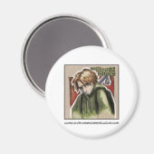 De Moose Riders Westley magnet Magneet (Voorkant / Achterkant)