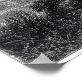 De Moravianen die de Delaware overstijgen Poster (Hoek)