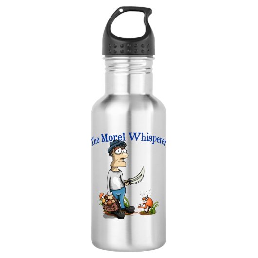De Morel Whisperer Waterfles (Voorkant)