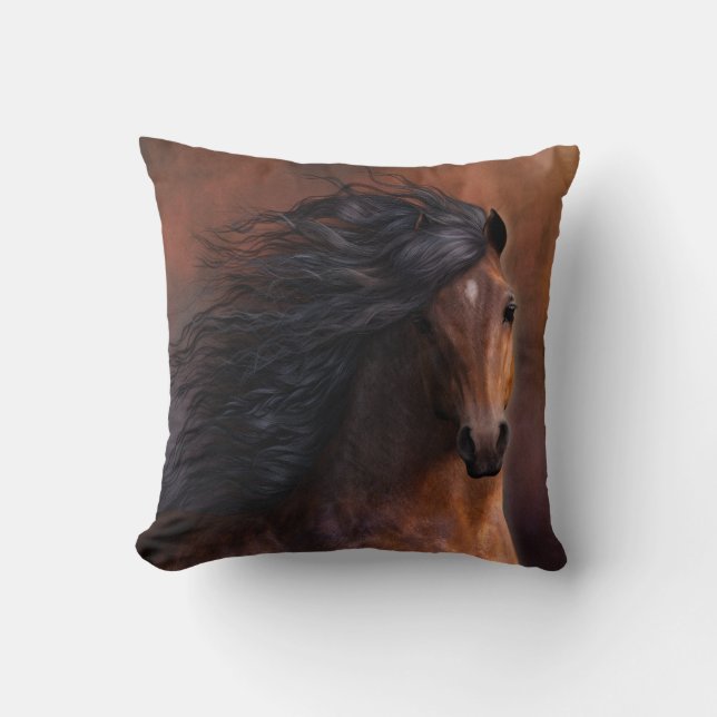 De Morgan Horse Designer Pillow Kussen (Voorkant)