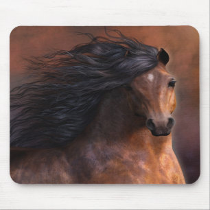 De Morgan Horse Mousepad Muismat