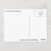 De Morgan Whaling Ship Briefkaart (Achterkant)