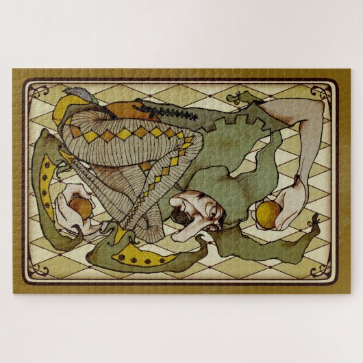 De Morose Jester Puzzle Legpuzzel (Horizontaal)