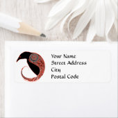 De Morrigan Celtic Adresetiketten Etiket (Insitu)