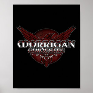De Morrigan, Keltische godin van de oorlog, heiden Poster