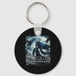 De Morrigan Keltische Ierse mythologie Raven Crow Sleutelhanger