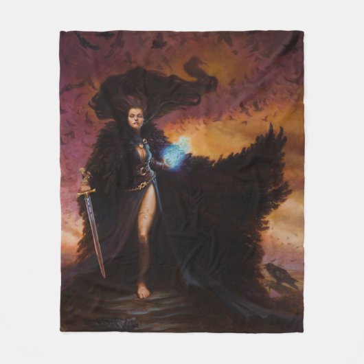 De Morrighan Fleece Deken (Voorkant)