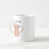 De Moscou de mule d'en cuivre de tasse poly dessin (Devant gauche)