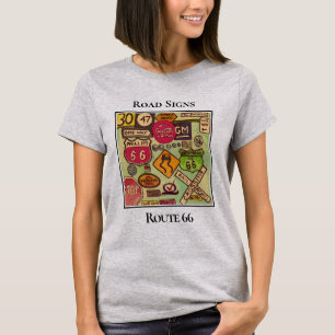 De Mother Road Markers T-shirt