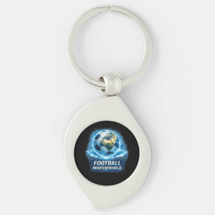 De Motor Van De Wereld Sleutelhanger