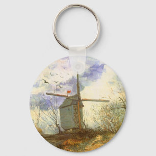 De Moulin Galette door Vincent van Gogh, Molens Sleutelhanger