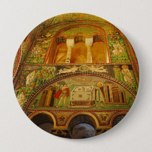 De mozaïeken van Ravenna Ronde Button 4,0 Cm
