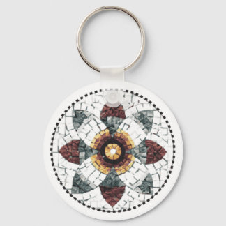 De mozaïekknoop van de Collectie sleutelhanger