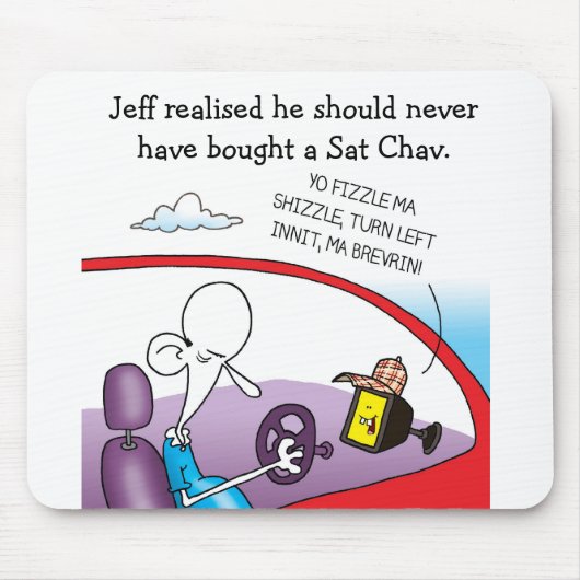De muis van de Odd Squad Sat Chav Muismat (Voorkant)