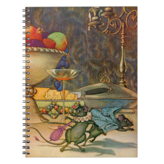 De muis van de stad en de landmuis notitieboek