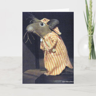 De Muis van het timoteegras Feestdagen Kaart