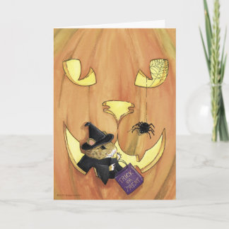 De Muis van het trick or treat, de Kaart van