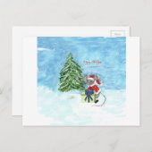 De Muis van Kerstmis Feestdagenkaart (Voorkant / Achterkant)