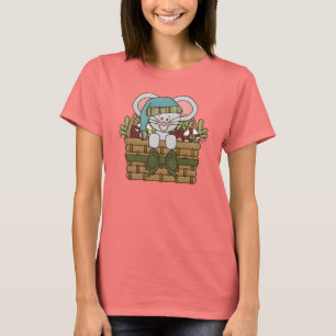 De Muis van Kerstmis in Mand T-shirt