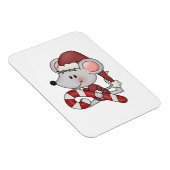 De Muis van Kerstmis met het Riet van het Snoep Magneet (Rechterzijde)