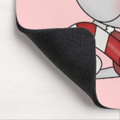 De Muis van Kerstmis met het Riet van het Snoep Muismat (Hoek)