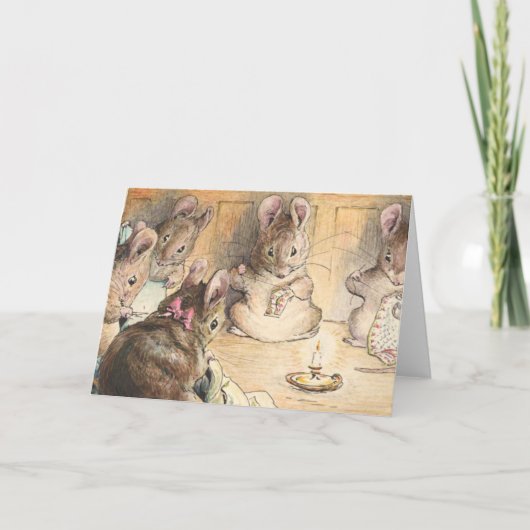 De muizennaaivezel door Beatrix Potter Kaart (Voorkant)