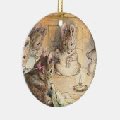 De muizennaaivlekken van Beatrix Potter Keramisch Ornament (Rechts)