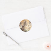 De muizennaaivlekken van Beatrix Potter Ronde Sticker (Envelop)