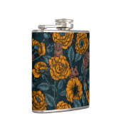 De muizenpartij in het oranje en blauw heupfles (Rechts)