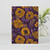 De muizenpartij in oranje en violet (Staand voorkant)