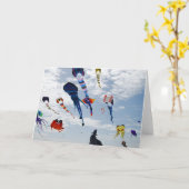 De multi Vliegers die van de Kleur de hemel Kaart (Gele Bloem)