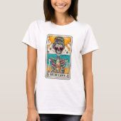 De Mum Life Funny Skeleton Tarot T-shirt (Voorkant)