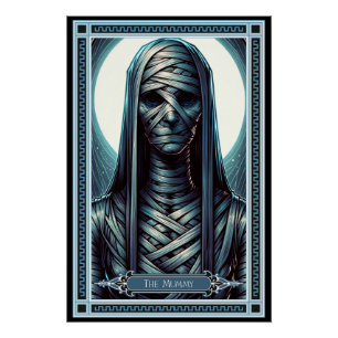 De mummie Tarot Kaart Perfect Poster