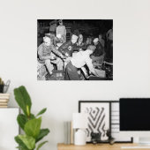 De munitie assembleren poster (Thuiskantoor)