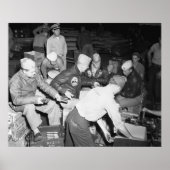 De munitie assembleren poster (Voorkant)