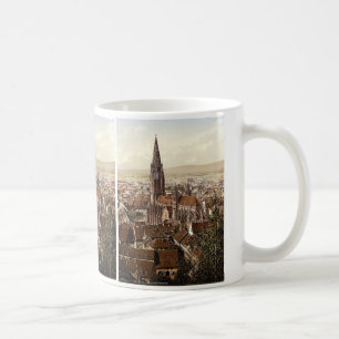 De Münster, Freiburg, Baden, Duitsland schitterend Koffiemok