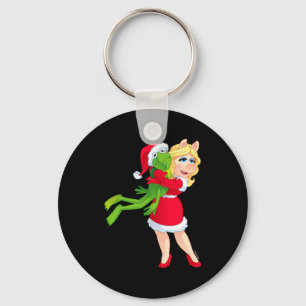 De Muppets Kermit Miss Ggy Kerstmis  Sleutelhanger