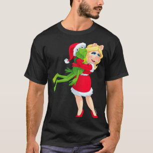 De Muppets Kermit Miss Ggy Kerstmis T-shirt