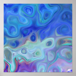 De muse abstract 3 poster