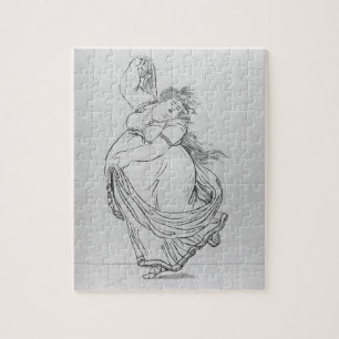 De Muse of Dance, Bord VI van een nieuwe editie co Legpuzzel