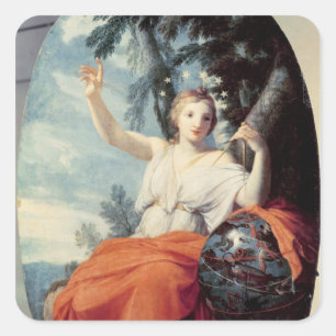 De Muse Urania, 1646-47 Vierkante Sticker