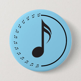 De Music Hub-knop Ronde Button 7,6 Cm