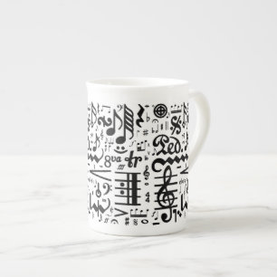 De Musical Symbols versperren China Mok