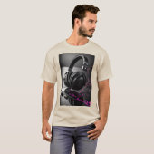 🎵 de musique 🎵 🎶 T-shirt 🎶 (Devant entier)