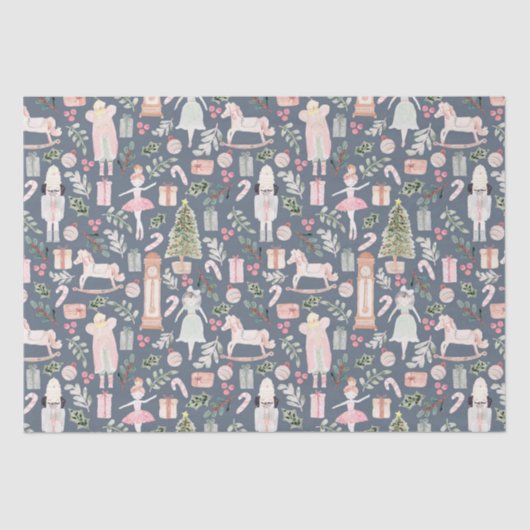 De muskale kerstvakantie tissuepapier (Voorkant)