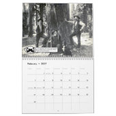 De Mustaches van het district Placer Kalender (Feb 2027)