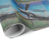 De Mustang Cadeaupapier (Rol Hoek)